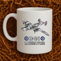 WW2 Aviation B24 Liberator American Heavy Bomber Gift Mug