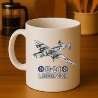 WW2 Aviation B24 Liberator American Heavy Bomber Gift Mug
