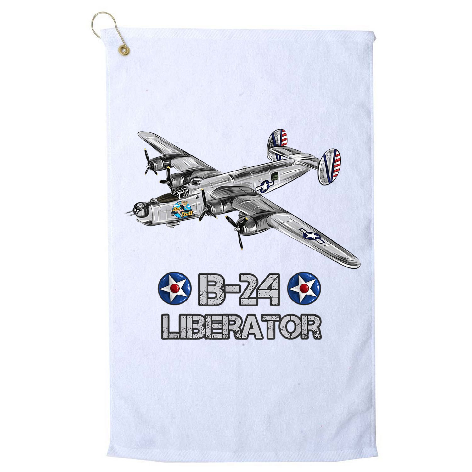 WW2 Aviation B24 Liberator American Heavy Bomber Gift Golf Towel