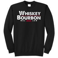 Whiskey And Bourbon 24 Whiskey Lovers Drinker Election 2024 Sweatshirt