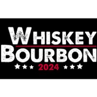 Whiskey And Bourbon 24 Whiskey Lovers Drinker Election 2024 Bumper Sticker