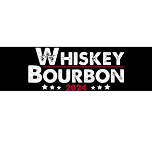 Whiskey And Bourbon 24 Whiskey Lovers Drinker Election 2024 Bumper Sticker