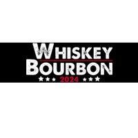 Whiskey And Bourbon 24 Whiskey Lovers Drinker Election 2024 Bumper Sticker