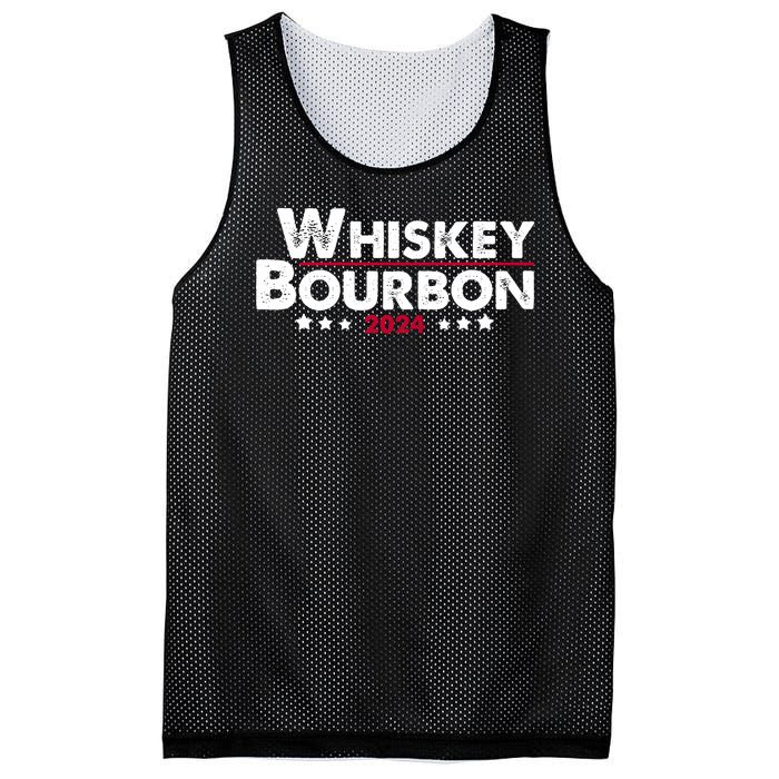 Whiskey And Bourbon 24 Whiskey Lovers Drinker Election 2024 Mesh Reversible Basketball Jersey Tank