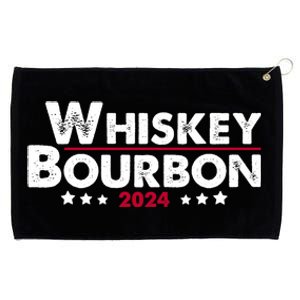 Whiskey And Bourbon 24 Whiskey Lovers Drinker Election 2024 Grommeted Golf Towel