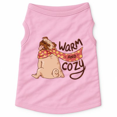 Warm And Cozy Pug Doggie Tank