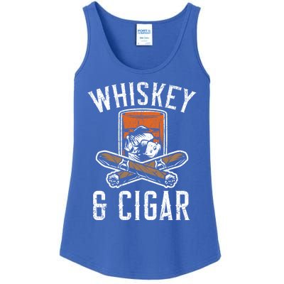 Whiskey And Cigar Whisky Ing Alcohol Er Cigarette Meaningful Gift Ladies Essential Tank