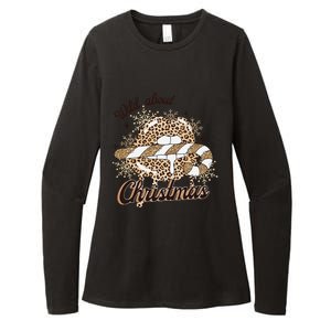 Wild About Christmas Leopard Xmas Christmas Womens CVC Long Sleeve Shirt