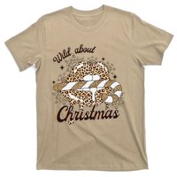 Wild About Christmas Leopard Xmas Christmas T-Shirt