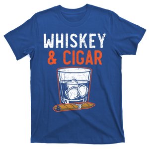 Whiskey And Cigar Whisky Ing Alcohol Er Cigarette Gift T-Shirt