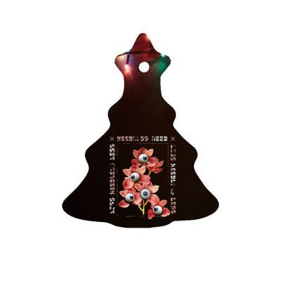 Weirdcore Aesthetic Clothes Alt Indie Dreamcore Ceramic Tree Ornament