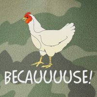 Why Are Chickens So Funny Because Funny Trending Meme Legacy Tie Dye Trucker Hat