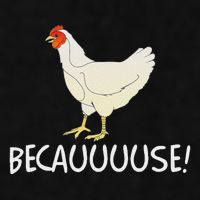 Why Are Chickens So Funny Because Funny Trending Meme Ladies PosiCharge Tri-Blend Wicking Tank
