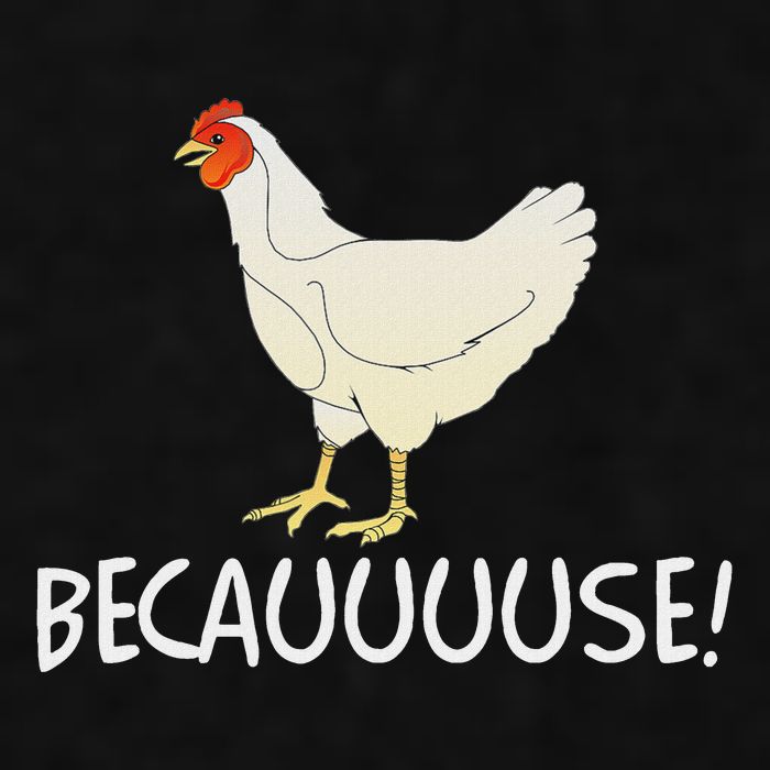Why Are Chickens So Funny Because Funny Trending Meme Ladies PosiCharge Tri-Blend Wicking Tank