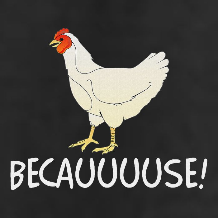 Why Are Chickens So Funny Because Funny Trending Meme 7 Panel Mesh Trucker Snapback Hat