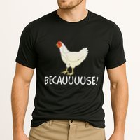 Why Are Chickens So Funny Because Funny Trending Meme Performance Shirt