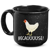 Why Are Chickens So Funny Because Funny Trending Meme 15oz Campfire Ceramic Mug