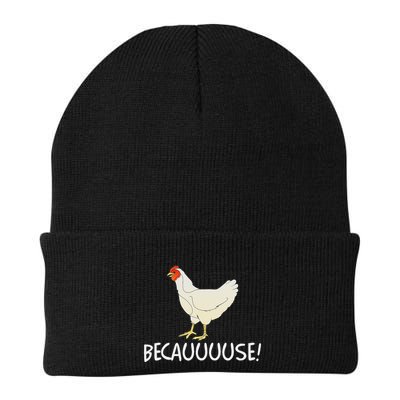 Why Are Chickens So Funny Because Funny Trending Meme Beanie