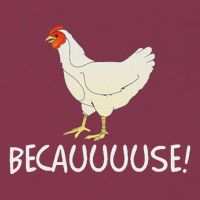 Why Are Chickens So Funny Because Funny Trending Meme 16oz Travel Tumbler