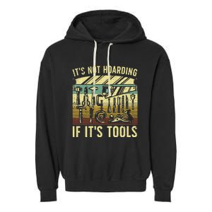 Woodworker Art Carpenter Wood Working Tools Garment-Dyed Fleece Hoodie