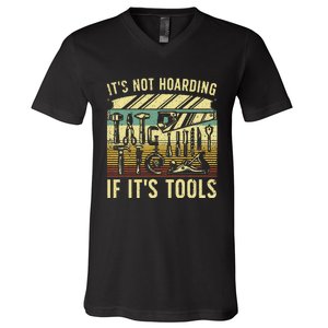 Woodworker Art Carpenter Wood Working Tools V-Neck T-Shirt