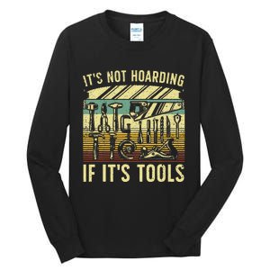 Woodworker Art Carpenter Wood Working Tools Tall Long Sleeve T-Shirt