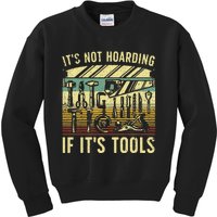 Woodworker Art Carpenter Wood Working Tools Kids Sweatshirt