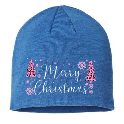 Wild About Christmas: Leopard Print Trees And Snowflake Magic Gift Sustainable Beanie