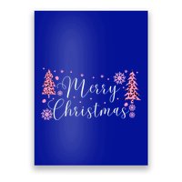 Wild About Christmas: Leopard Print Trees And Snowflake Magic Gift Poster