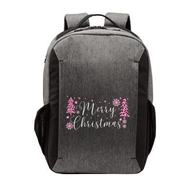 Wild About Christmas: Leopard Print Trees And Snowflake Magic Gift Vector Backpack