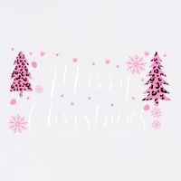 Wild About Christmas: Leopard Print Trees And Snowflake Magic Gift Garment-Dyed Sweatshirt