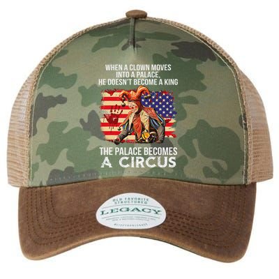 When A Clown Moves Into A Palace He Doesn't Become A King Legacy Tie Dye Trucker Hat