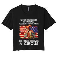 When A Clown Moves Into A Palace He Doesn't Become A King Crop Top