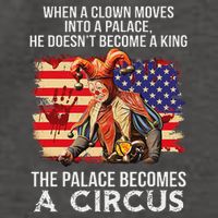 When A Clown Moves Into A Palace He Doesn't Become A King Vector Backpack