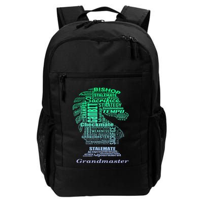 Word Art Chess Piece for Chess Player Bishop Chess Backpack