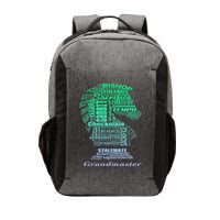 Word Art Chess Piece for Chess Player Bishop Chess Vector Backpack