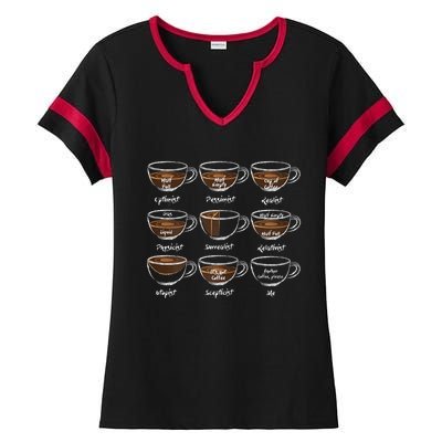 Womens Another Coffee Lover Saying Gift For Her Mom Wine Ladies Halftime Notch Neck Tee