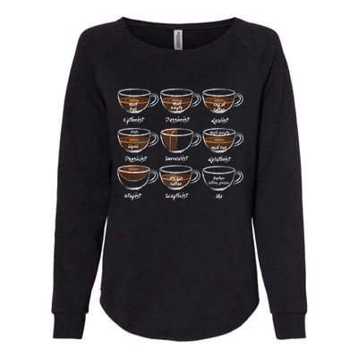 Womens Another Coffee Lover Saying Gift For Her Mom Wine Womens California Wash Sweatshirt