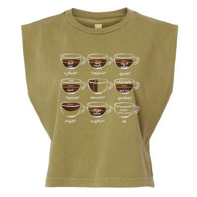 Womens Another Coffee Lover Saying Gift For Her Mom Wine Garment-Dyed Women's Muscle Tee