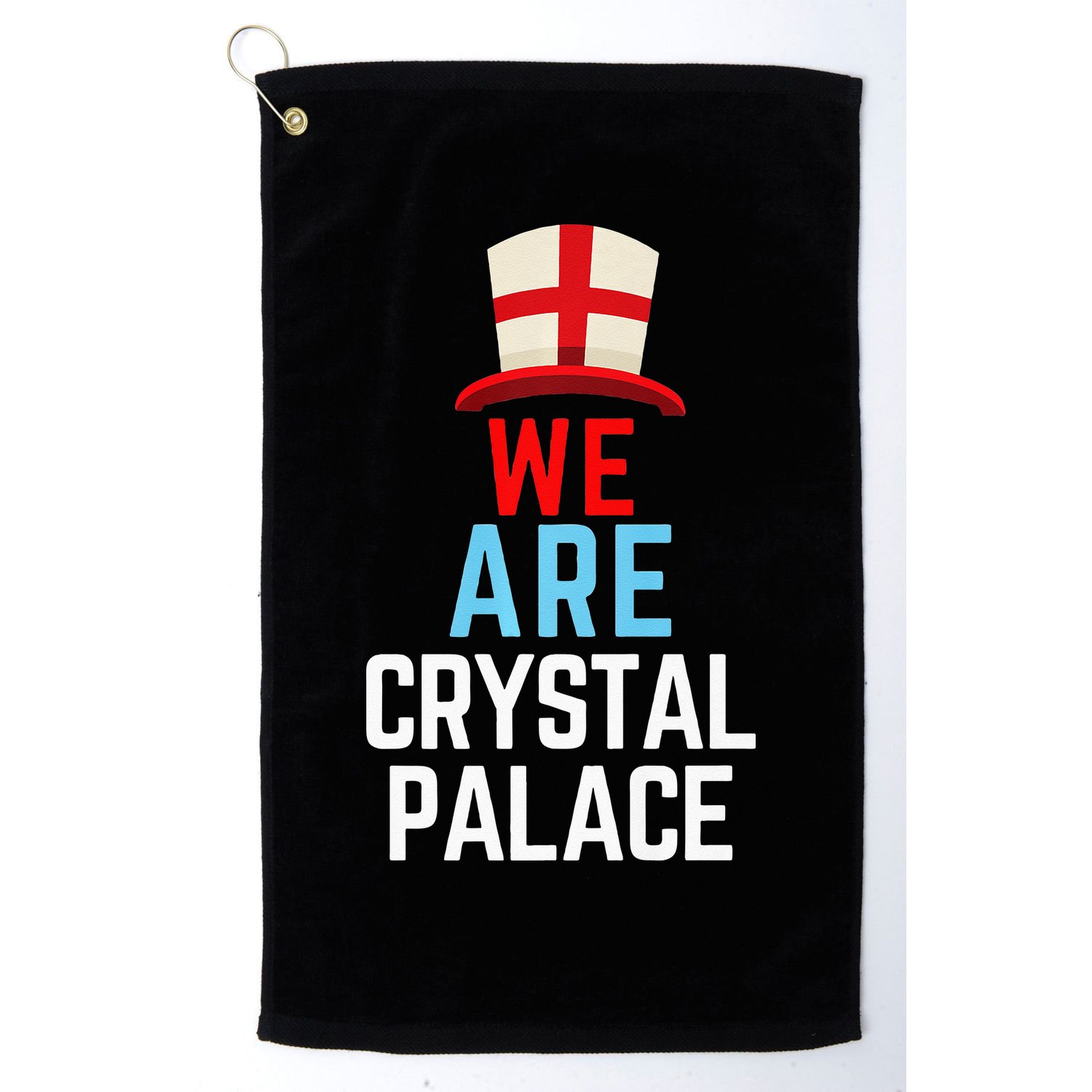We Are Crystal Palace England Flag Sports Golf Towel