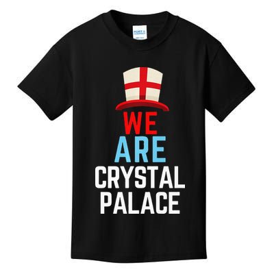 We Are Crystal Palace England Flag Sports Kids T-Shirt