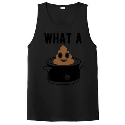 What A Crock Cute Gift Funny Poop In A Crock Pot Meaningful Gift PosiCharge Competitor Tank