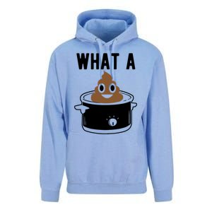 What A Crock Cute Gift Funny Poop In A Crock Pot Meaningful Gift Unisex Surf Hoodie