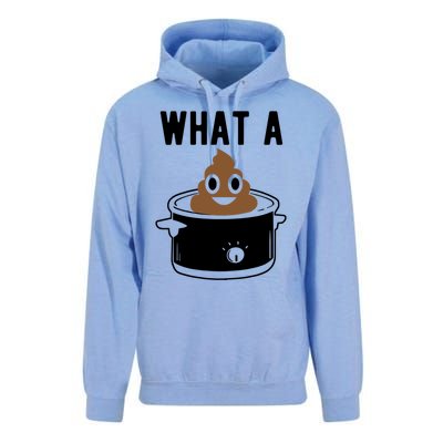 What A Crock Cute Gift Funny Poop In A Crock Pot Meaningful Gift Unisex Surf Hoodie