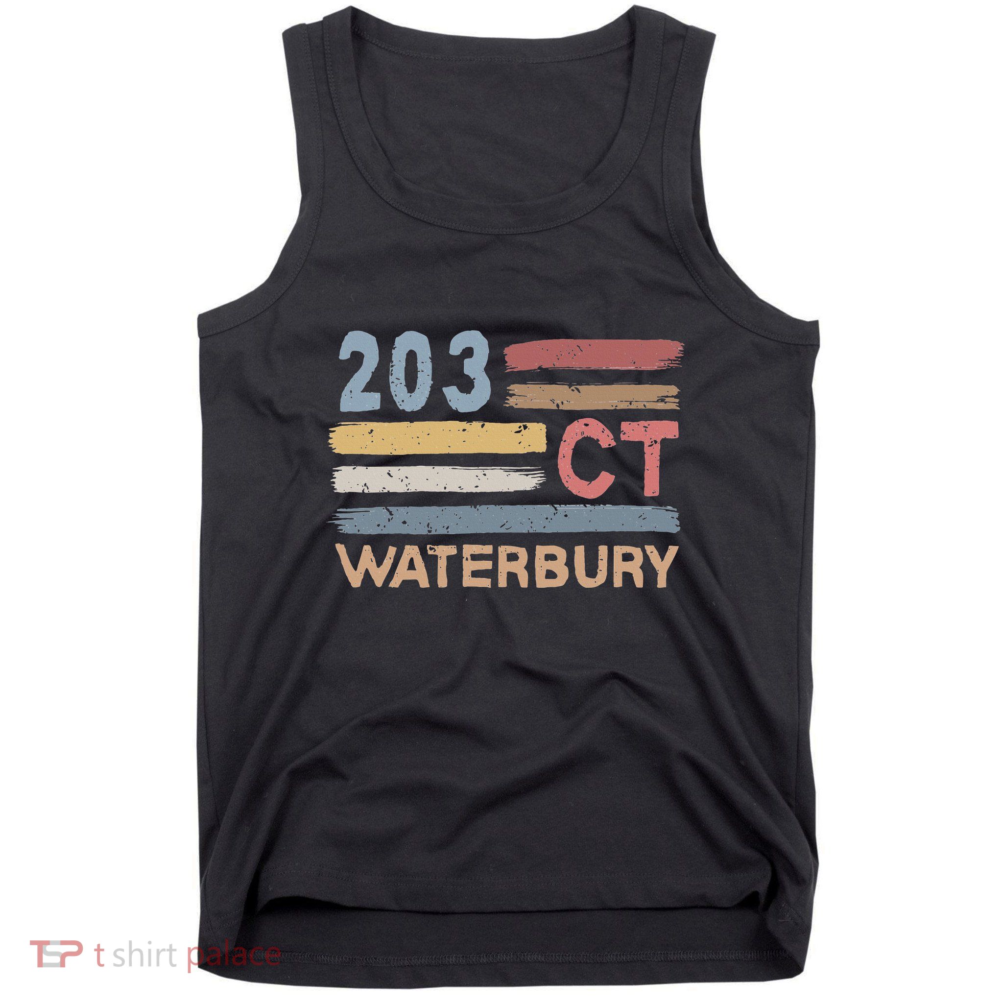 Waterbury Area Code 203 Residents State Connecticut Tank Top