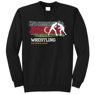 Wrestling Azerbaijan Combat Sports Player Wrestling Tall Sweatshirt