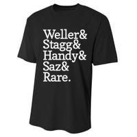 Whiskey Alcohol Drinker Weller & Staggy & Handy & Saz & Rare Performance Sprint T-Shirt