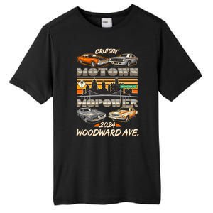 Woodward Ave Cruise Motown Mopower 2024 Tall Fusion ChromaSoft Performance T-Shirt