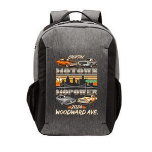 Woodward Ave Cruise Motown Mopower 2024 Vector Backpack