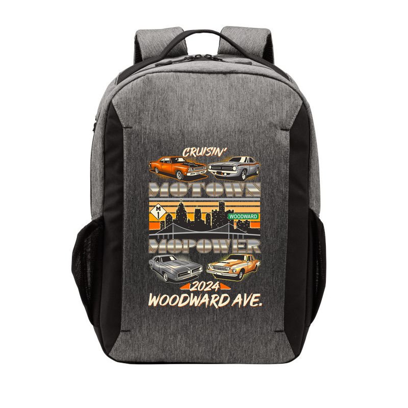 Woodward Ave Cruise Motown Mopower 2024 Vector Backpack
